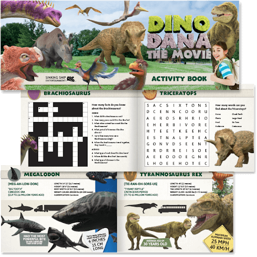 Dino Dana Activity Book